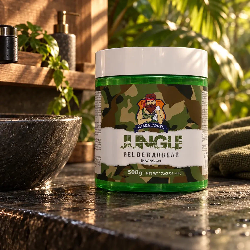 Gel de Barbear Jungle 500g