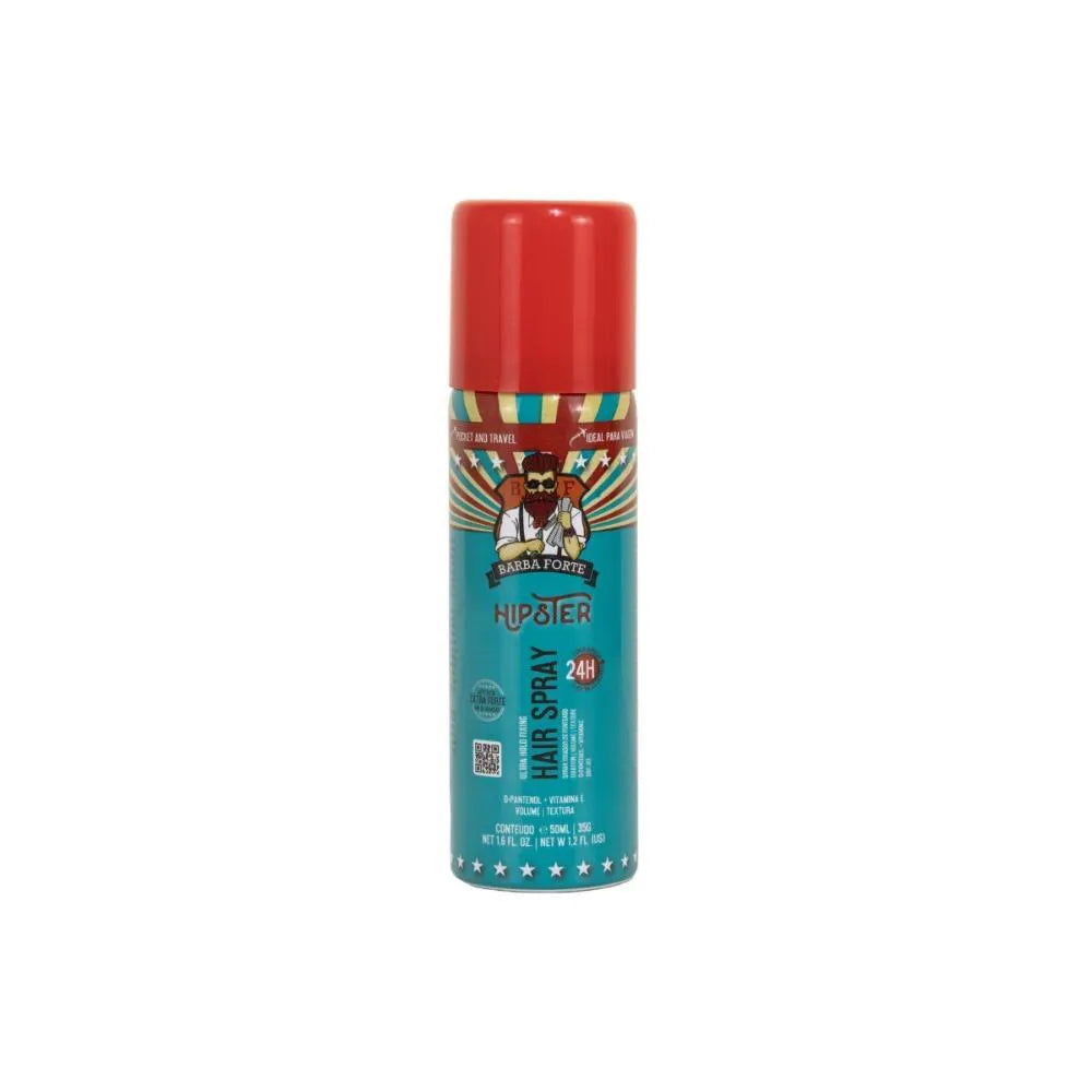 Spray Fixador para Cabelo Hipster Barba Forte 50ml