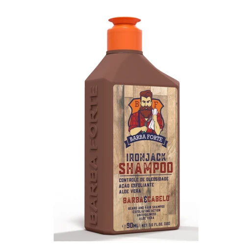 Shampoo Esfoliante Couro Limpo · IronJack Barba Forte — foto 6