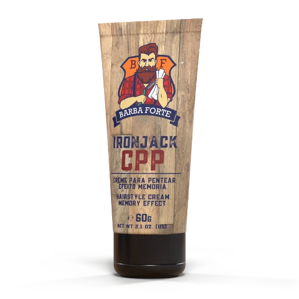 Creme de Pentear IronJack Barba Forte – textura e consistência