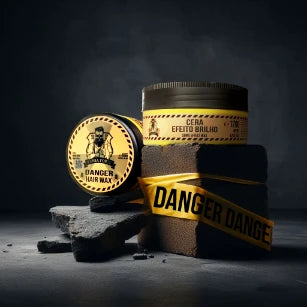 Cera Fixação Forte Efeito Brilho 120g · Danger Barba Forte — foto 3