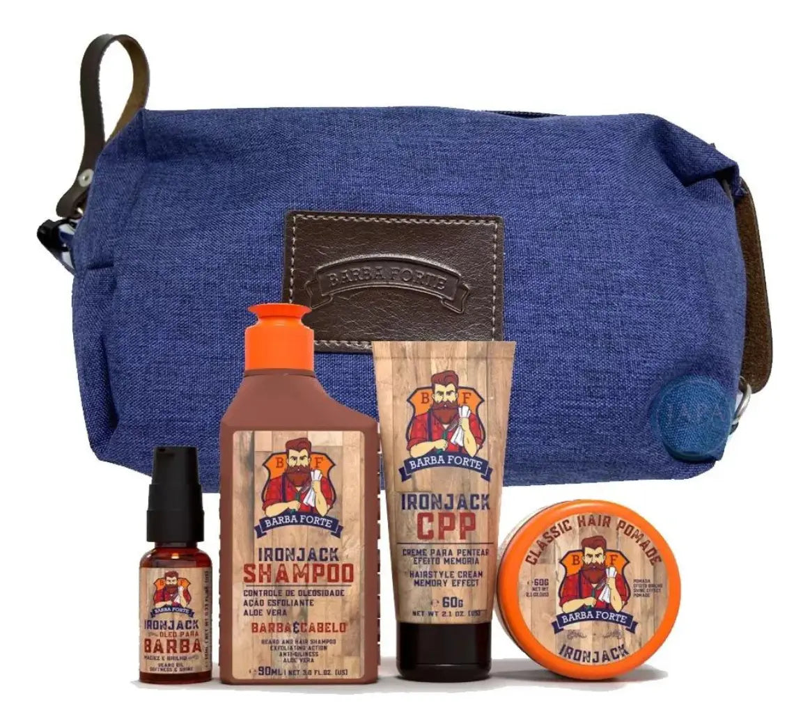 Kit Viagem · Ironjack Barba Forte