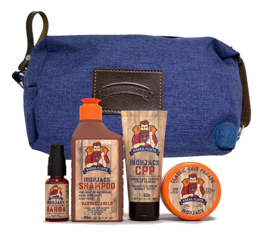 Kit Viagem · Ironjack Barba Forte