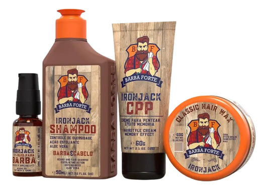 Kit Viagem · Ironjack Barba Forte