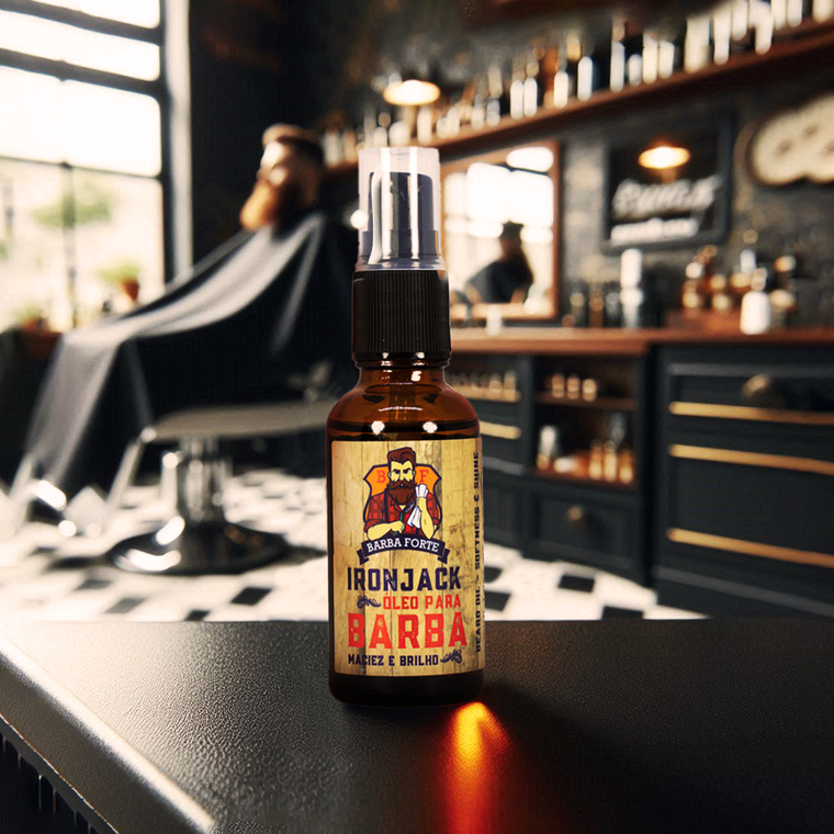 Óleo Barba e Bigode Macio 30ml · IronJack Barba Forte — foto 4