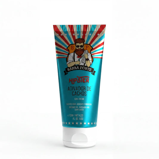Ativador de Cachos Hipster Barba Forte 120g