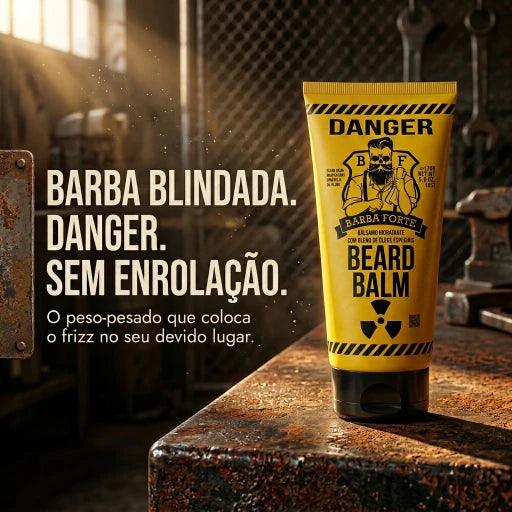 Beard Balm Danger Barba Forte – rótulo e informações do produto