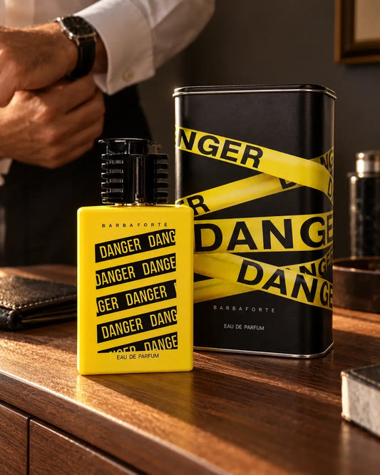 Eau de Parfum Danger no ambiente da sua assinatura