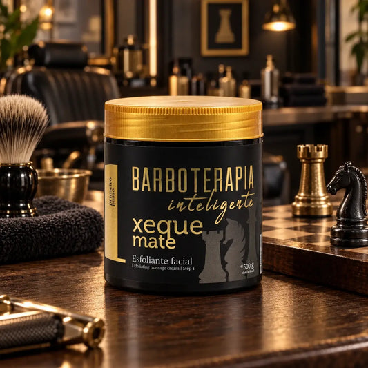 Esfoliante Facial Xeque-Mate · Passo 1