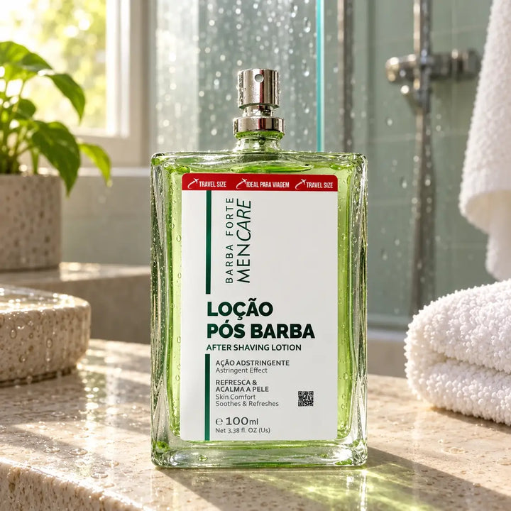 Loção Pós-Barba Pele Sem Ardência · Men Care Barba Forte