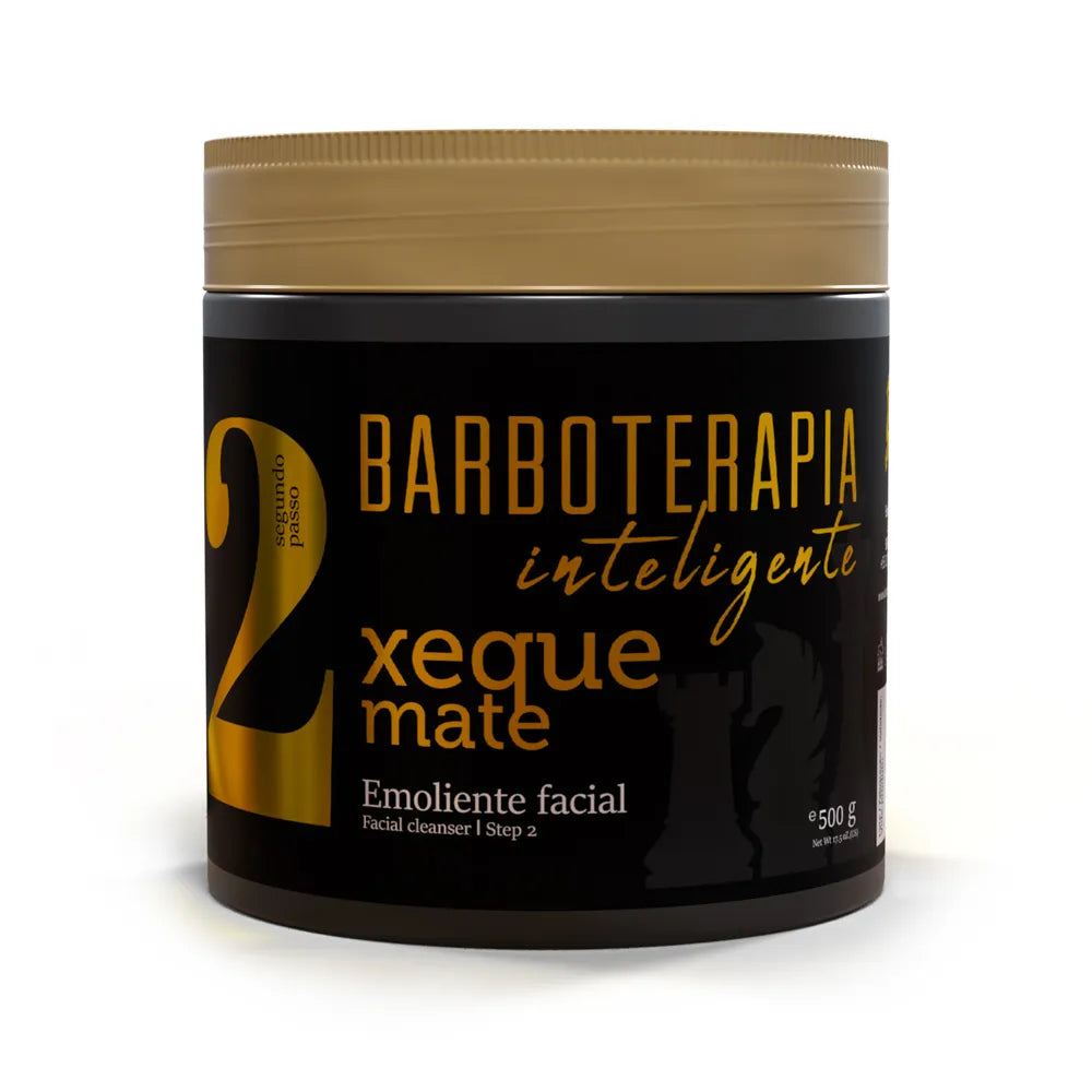Kit Barboterapia Xeque Mate Barba Forte – detalhe da embalagem