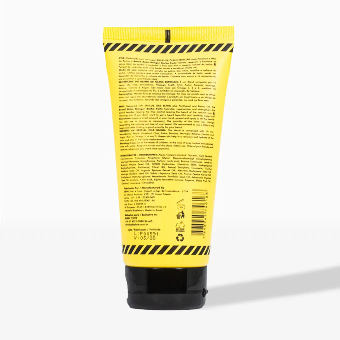 Beard Balm Danger Barba Forte – modo de aplicação