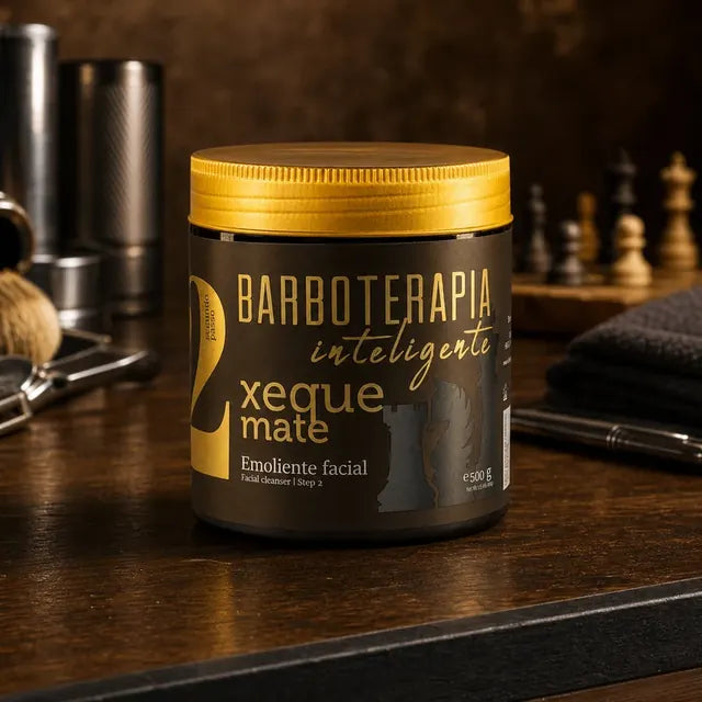 Linha Xeque-Mate — Creme Emoliente Barba Forte