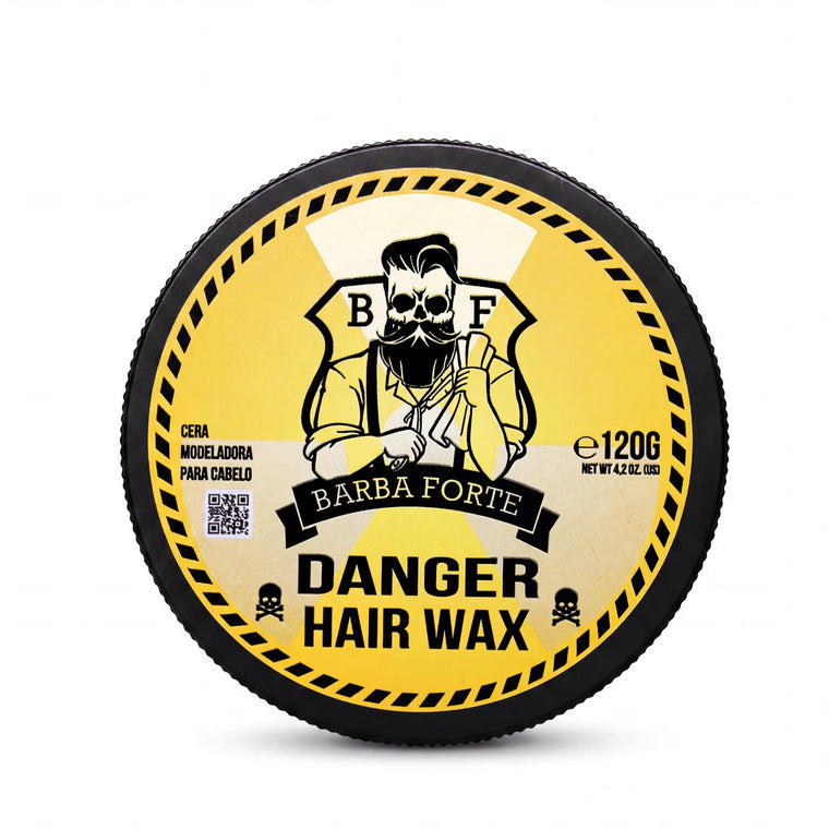 Cera Fixação Forte Efeito Brilho 120g · Danger Barba Forte — foto 1