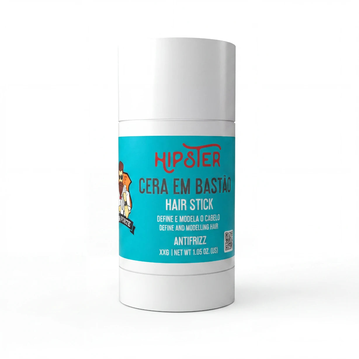 Cera para Cabelo em Bastão Hipster Barba Forte 60g