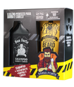 Caixa do combo Beard Balm Danger e Shampoo Don Forte Barba Forte, vista em ângulo