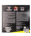 Verso da caixa do combo Beard Balm Danger e Shampoo Don Forte Barba Forte com modo de uso e composição