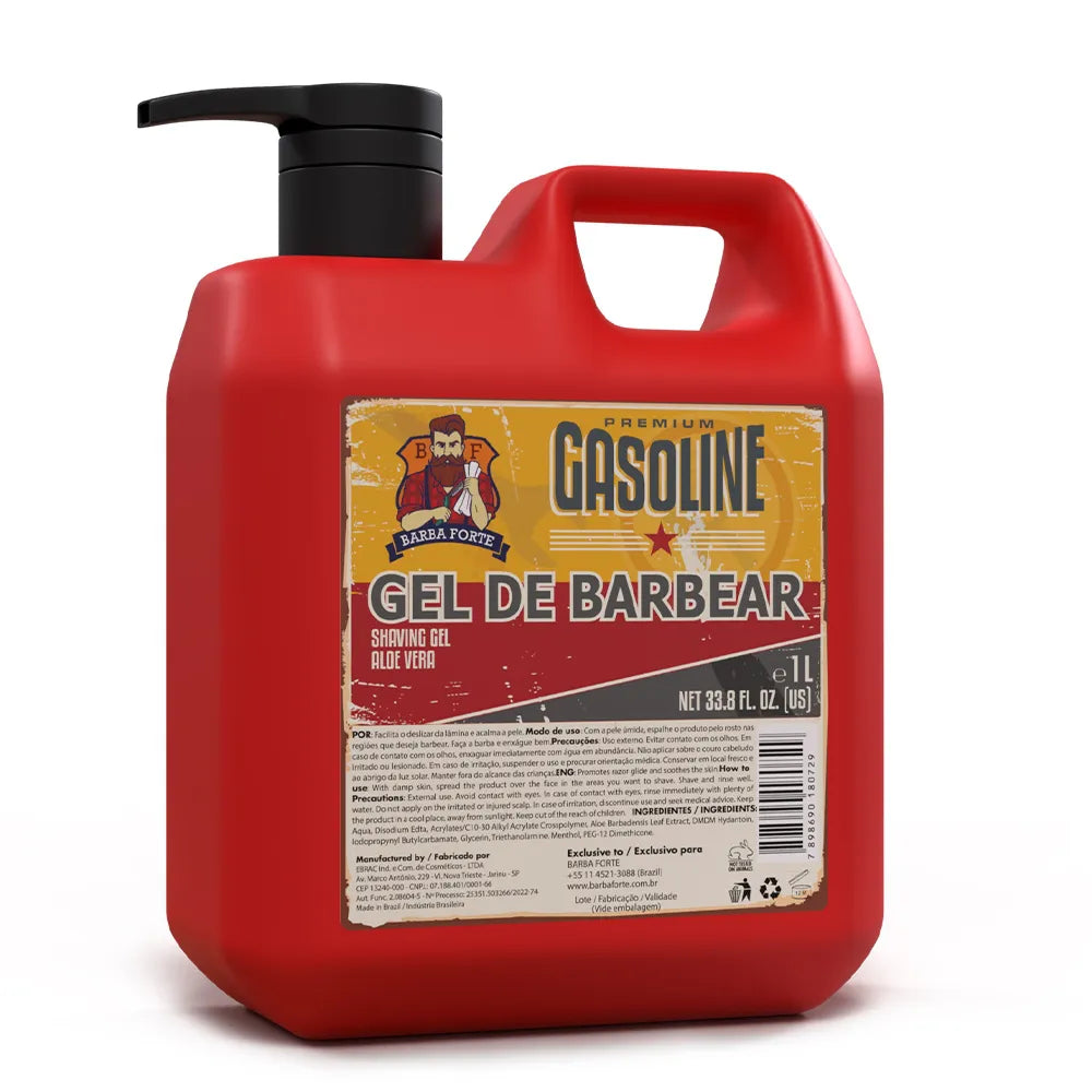 Gel de Barbear Gasoline Barba Forte
