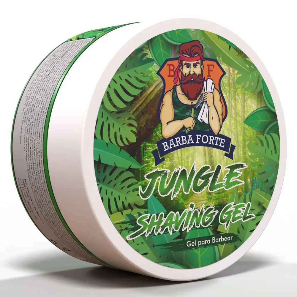 Gel de Barbear Jungle Barba Forte – textura e consistência