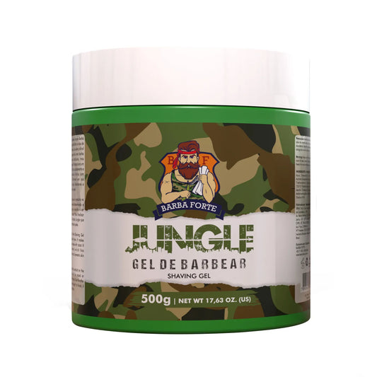 Gel para Barbear Jungle Barba Forte 500g