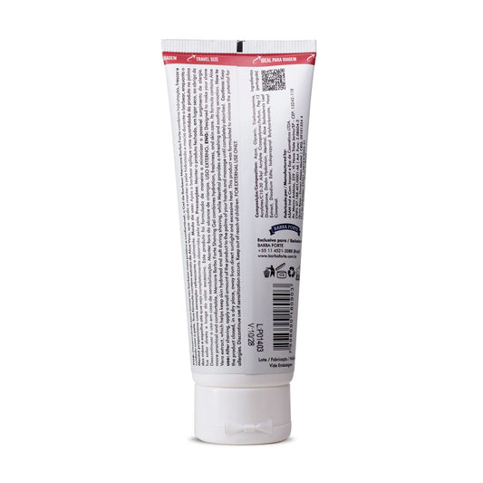 Gel de Barbear Men Care Barba Forte – rótulo e informações do produto