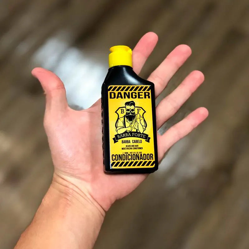 Kit Viagem Danger Barba Forte – modo de uso