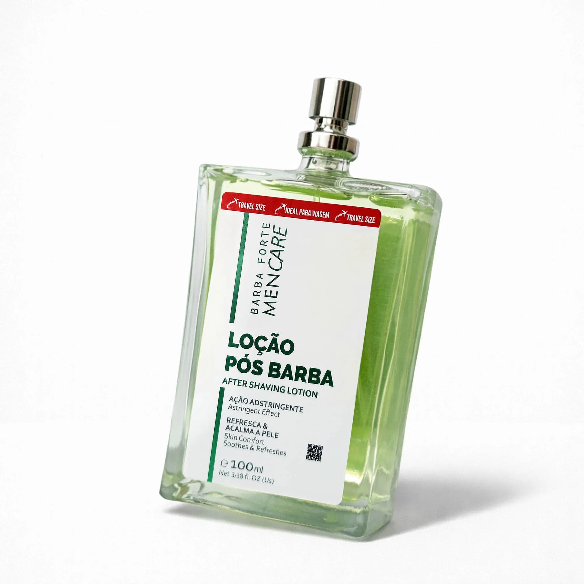 Loção Pós-Barba Men Care Barba Forte – textura e consistência