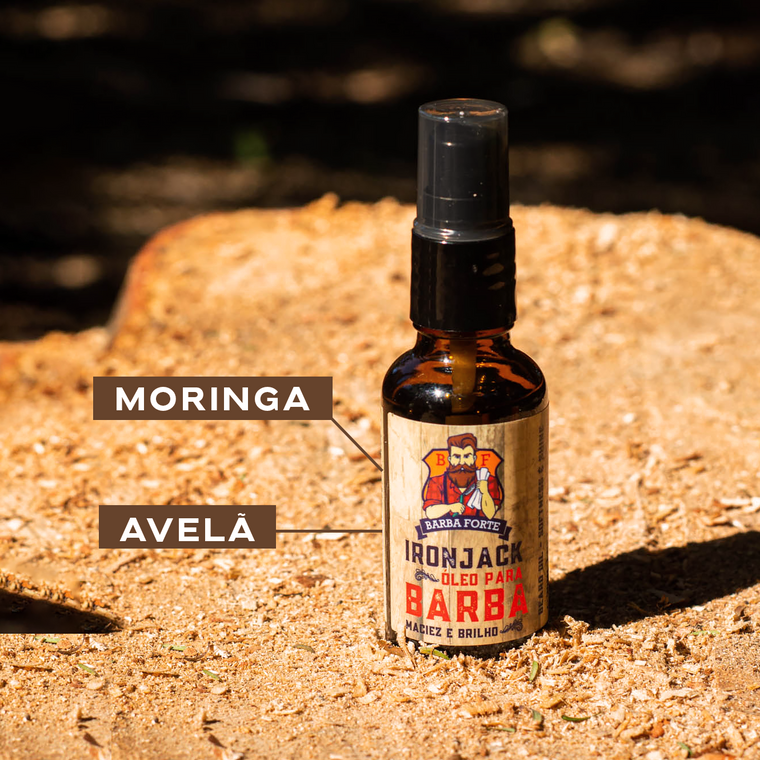 Óleo Barba e Bigode Macio 30ml · IronJack Barba Forte — foto 2