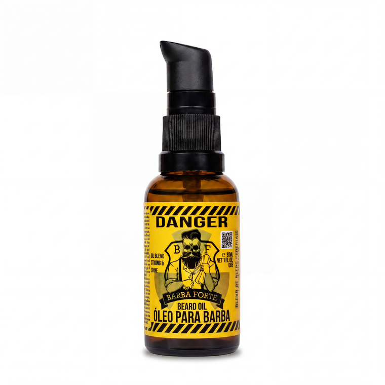 Óleo Barba Alinhada e Macia · Danger Barba Forte — foto 1