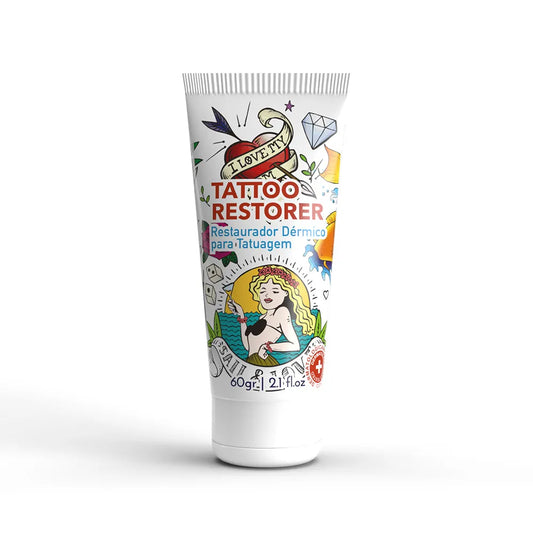 Restaurador Dérmico para Tatuagem Tattoo Restorer Barba Forte 60g