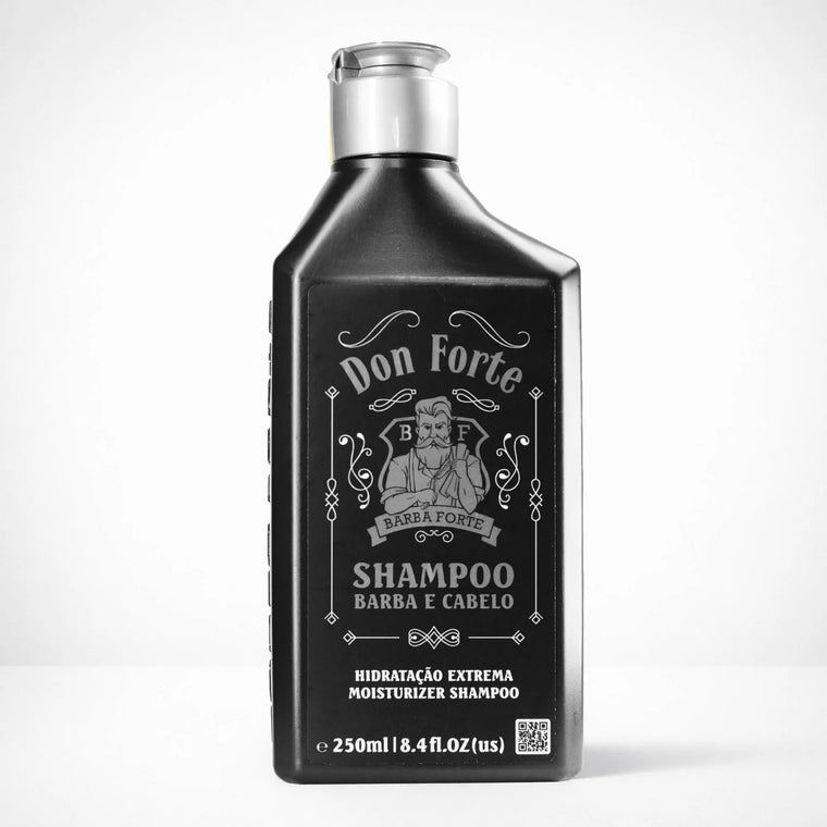 Shampoo Hidratação Extrema · Don Forte Barba Forte — foto 3