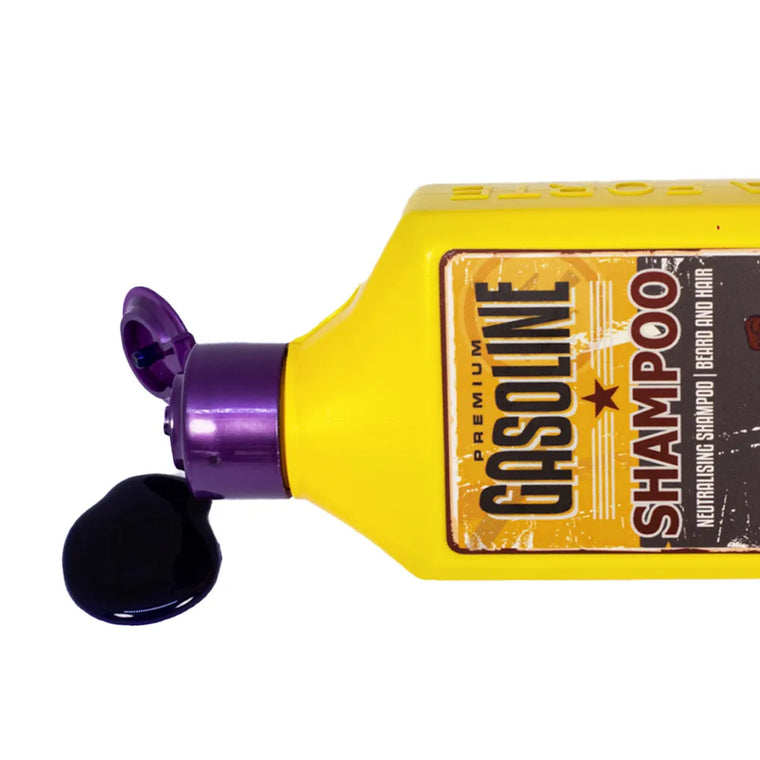 Shampoo Silver Para cabelo Grisalho e Branco · Gasoline Barba Forte — foto 4