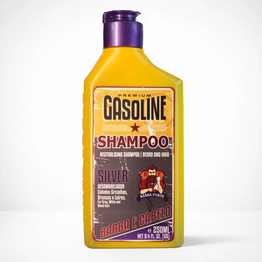 Shampoo Silver Masculino Gasoline Barba Forte 250ml