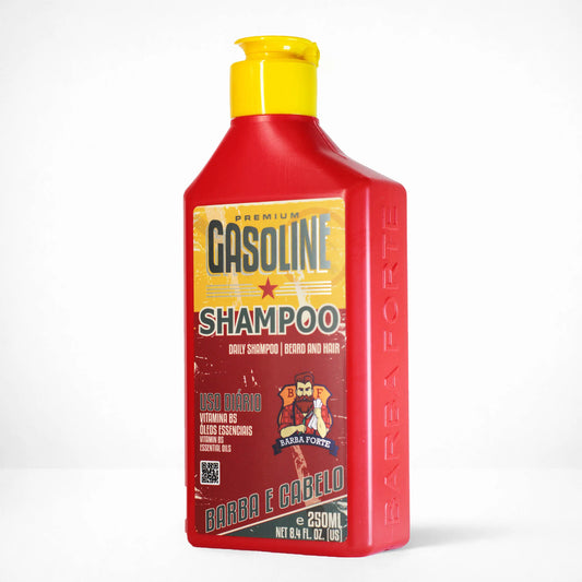 Shampoo Uso Diário Gasoline Barba Forte – rótulo e informações do produto