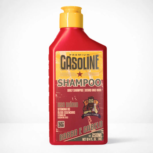 Shampoo para Barba e Cabelo Gasoline Barba Forte 250ml